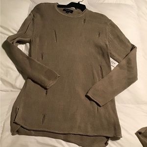 NWT PacSun Cotton Rugged Sweater